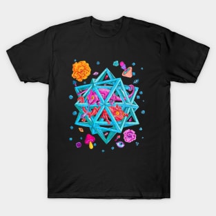 MC Escher Chameleons and Mushrooms T-Shirt